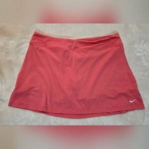 Nike Dri-Fit Pink Athletic Skort Tennis Golf Running Activewear Size L